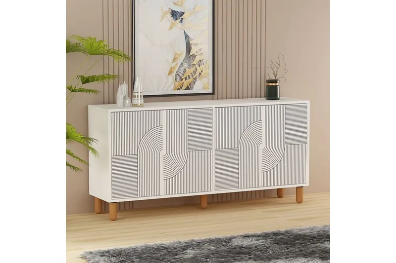 Ruvan Konsollbord 150 cm - Vit - Möbler - Bord & matgrupper - Avlastningsbord - Hallbord