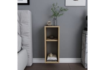 Rinorea Vägghängt Sängbord 23,2x59,6 cm i Trä med Förvaring - Beige - Möbler - Bord & matgrupper - Avlastningsbord - Sängbord & nattduksbord