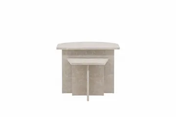 Sala Travertin Soffbord - Beige - Möbler - Bord & matgrupper - Avlastningsbord - Satsbord