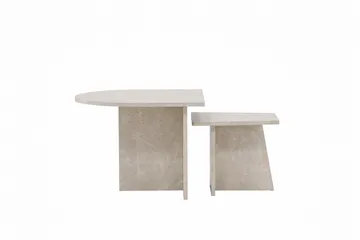 Sala Travertin Soffbord - Beige - Möbler - Bord & matgrupper - Avlastningsbord - Satsbord