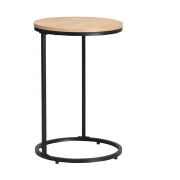 Sidobord Hedvig D40x60 cm - Ask/svart - Möbler - Bord & matgrupper - Avlastningsbord - Konsolbord & sidobord