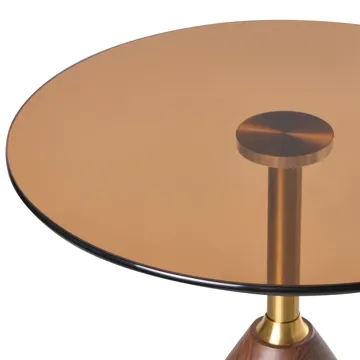 Sidobord Wallis - Brun - Möbler - Bord & matgrupper - Avlastningsbord - Lampbord