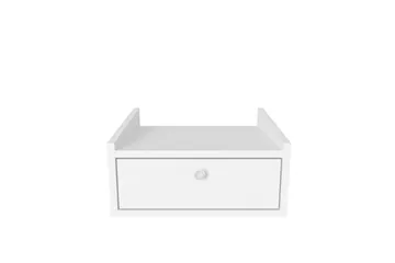 Valros Sängbord 45 cm - Vit - Möbler - Bord & matgrupper - Avlastningsbord - Sängbord & nattduksbord