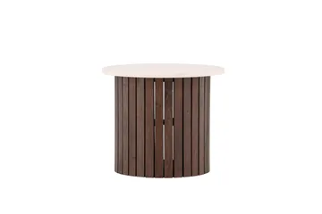 Visingsö Sidobord 52 cm - Beige - Möbler - Bord & matgrupper - Avlastningsbord - Lampbord