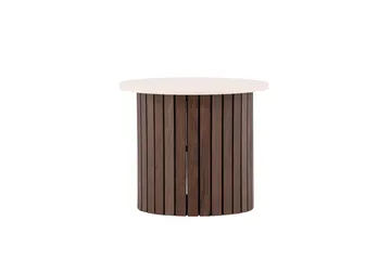 Visingsö Sidobord 52 cm - Beige - Möbler - Bord & matgrupper - Avlastningsbord - Lampbord