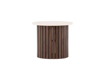 Visingsö Sidobord 52 cm - Beige - Möbler - Bord & matgrupper - Avlastningsbord - Lampbord