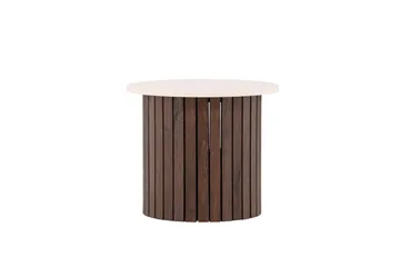 Visingsö Sidobord 52 cm - Beige - Möbler - Bord & matgrupper - Avlastningsbord - Lampbord