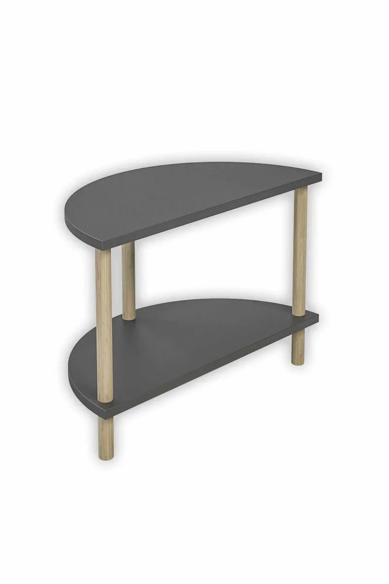 Belvo Soffbord 60x42x30 cm, Antracit