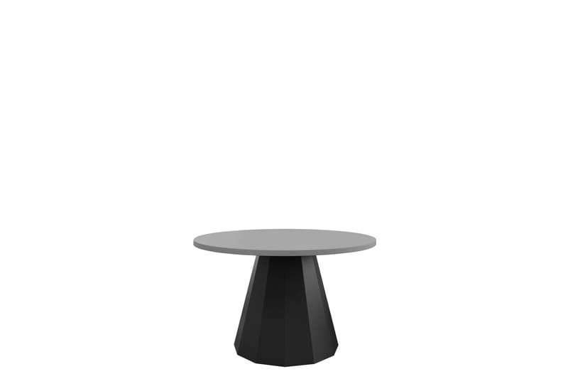 Bilten Soffbord 75 cm, Svart/Grå