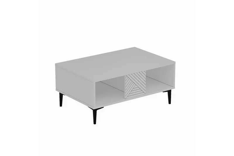 Botswana Soffbord 90 cm, Vit
