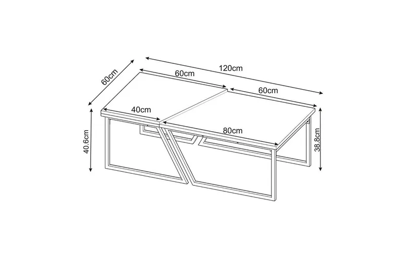 Bulskoll Soffbord 120 cm - Natur - Möbler - Bord & matgrupper - Soffbord