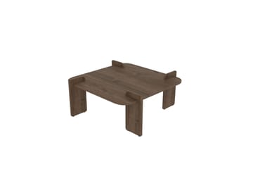 Campwell Soffbord 90 cm Kvadratisk - Valnöt - Möbler - Bord & matgrupper - Soffbord