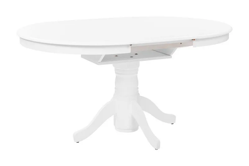 Cinnamon Ovalt Matbord 106 cm i Trä, Vit