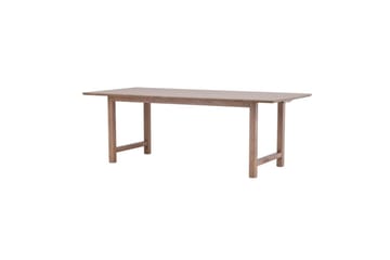 Count Stort Rektangulärt Matbord 220 cm med Trä- och Ekutseende - Brun - Möbler - Bord & matgrupper - Matbord & köksbord