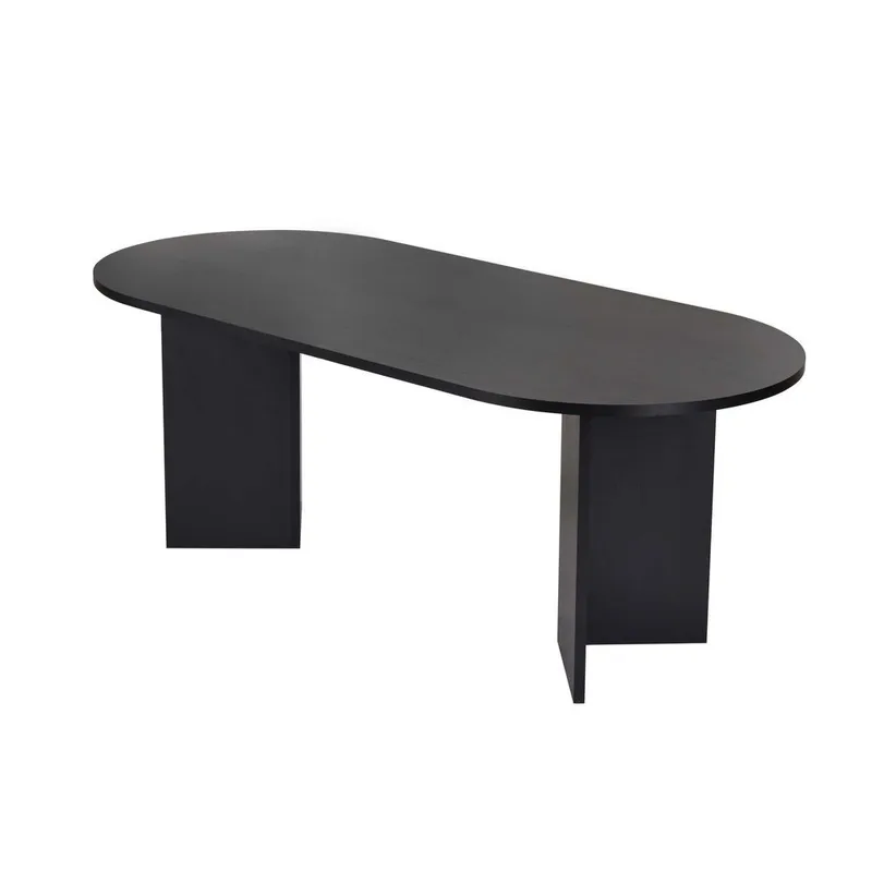 Dano Matbord Oval 200 cm, Svart
