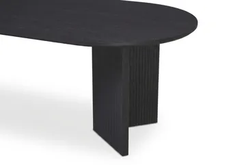 Edda Soffbord Oval 120 cm - Svart - Möbler - Bord & matgrupper - Soffbord