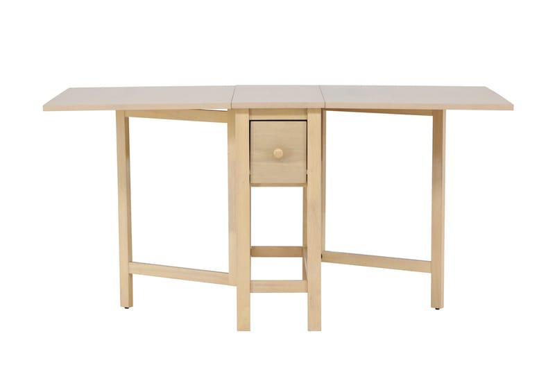 Edward Drop Leaf Table 150x80 cm - Whitewash /