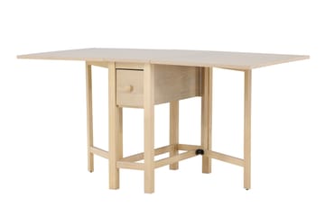 Edward Drop Leaf Table 150x80 cm - Whitewash / - Möbler - Bord & matgrupper - Matbord & köksbord