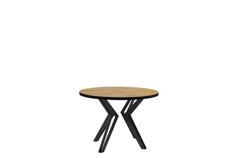 Elan Matbord 176 cm, Svart/Brun