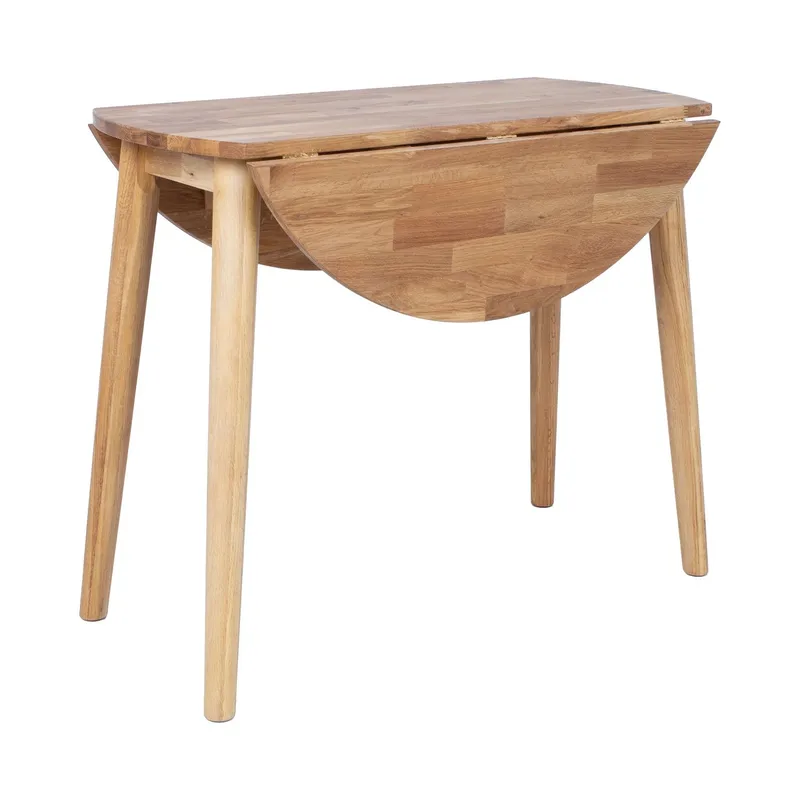 Fällbord Birka D90x75 cm - Naturlig ljus ek - Möbler - Bord & matgrupper - Klaffbord & Hopfällbart bord