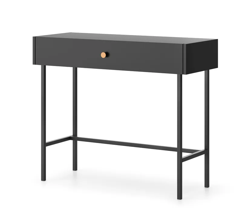 Francisca Sminkbord 93 cm, Svart