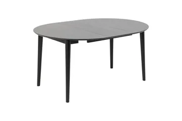 Grasonville Förlängningsbar Matgrupp 115-154 cm + 4 st Matstolar - Svart - Möbler - Bord & matgrupper - Matgrupper