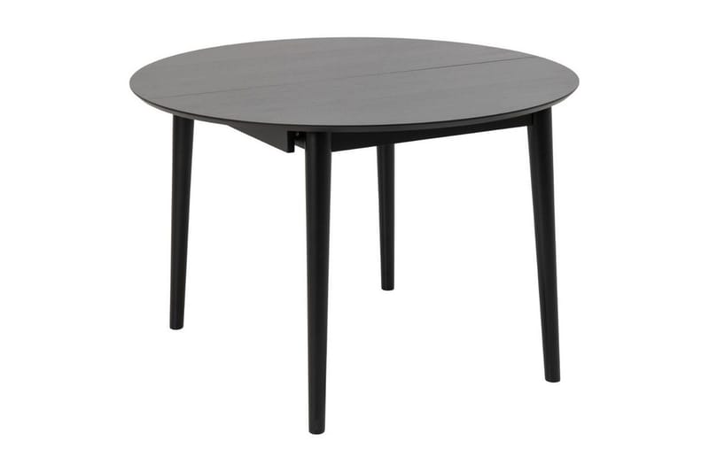 Grasonville Förlängningsbar Matgrupp 115-154 cm + 4 st Matstolar - Svart - Möbler - Bord & matgrupper - Matgrupper