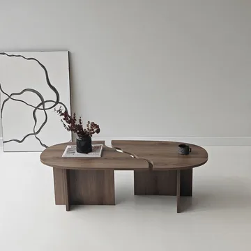 Jorvis Soffbord 120 cm Oval - Valnöt - Möbler - Bord & matgrupper - Soffbord