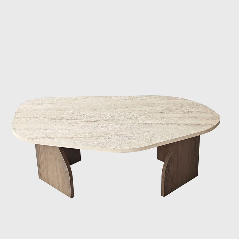 Berriaren Skrivbord 100x35x60 cm - Travertine Walnut - Möbler - Bord & matgrupper - Kontorsbord - Skrivbord