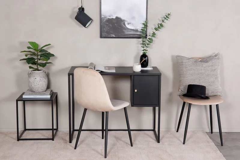 Bakal Skrivbord 95 cm, svart
