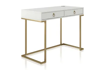 Camila Skrivbord 106 cm Vit - Möbler - Bord & matgrupper - Kontorsbord - Skrivbord