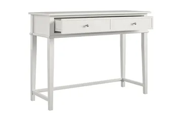 Franklin Skrivbord 90 cm med Förvaring Låda Vit - Dorel Home - Möbler - Bord & matgrupper - Kontorsbord - Skrivbord