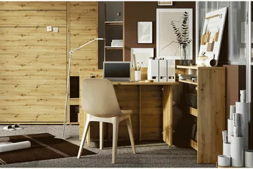 Grianan Skrivbord 136 cm Brown - Möbler - Bord & matgrupper - Kontorsbord - Skrivbord - Hörnskrivbord