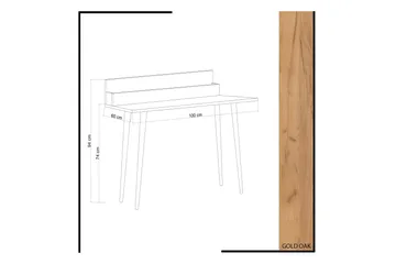 Mod Design Skrivbord 100 cm med Förvaring Rum - Trä - Möbler - Bord & matgrupper - Kontorsbord - Skrivbord