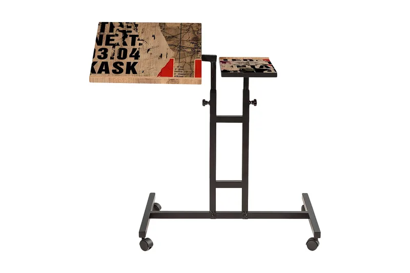 Ollier Ståskrivbord 67 cm, Trä/Natur/Svart