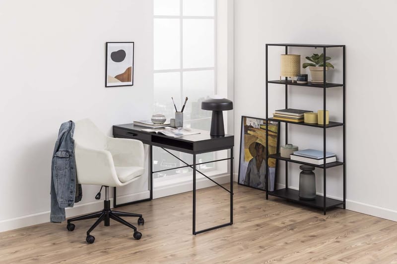 Skrivbord Seaford 110x45x75 cm - Svart - Möbler - Bord & matgrupper - Kontorsbord - Skrivbord