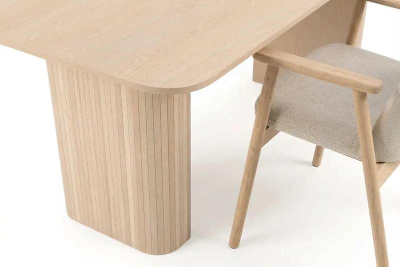 Kopparbo Matbord 180-240 cm Förlängningsbart med 4 Reciclar Matstolar - Möbler - Bord & matgrupper - Matgrupper