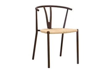 Kopparbo Matgrupp runt 110 cm Valnöt med 4 Elysia Matstolar - Valnöt - Möbler - Bord & matgrupper - Matgrupper