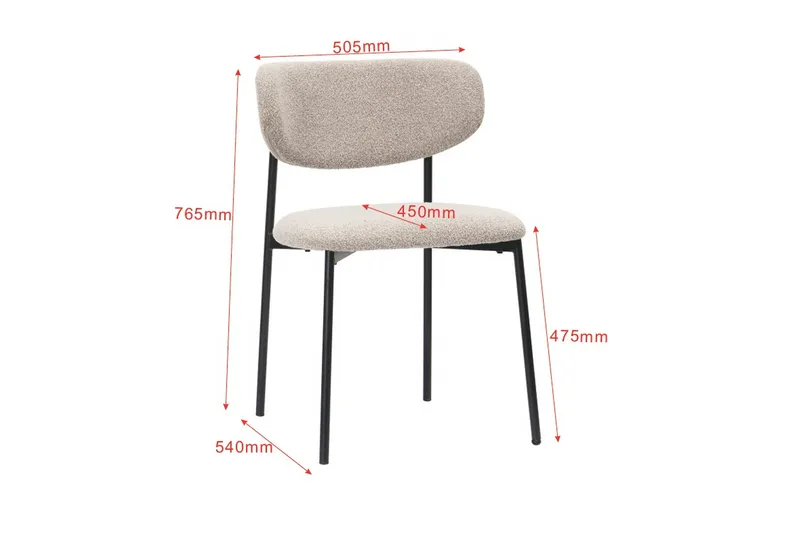 Kopparbo Rund Matgrupp 110 cm – Matbord med 4 Lucy Matstolar i Trä med Valnötsutseende - Brun - Möbler - Bord & matgrupper - Matgrupper