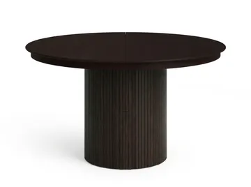 Kopparbo Runt Matbord förlängningsbart 140-240 cm Fanér - Rökt ek - Möbler - Bord & matgrupper - Matbord & köksbord