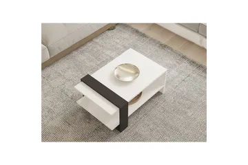 Lorva Soffbord 80 cm - Antracit/Vit - Möbler - Bord & matgrupper - Soffbord