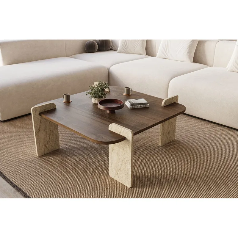 Lorvenor Soffbord 90 cm - Mörkbrun - Möbler - Bord & matgrupper - Soffbord