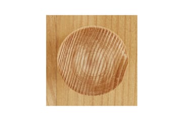 Lowboard Golvstående Tv Bänk 94 cm med Förvaring i Furu - Honungsbrun - Möbler - Tv möbel & mediamöbel - TV bänk & mediabänk