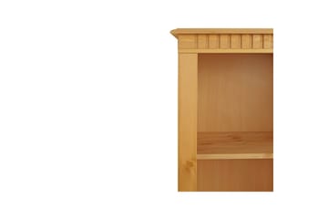 Lowboard Golvstående Tv Bänk 94 cm med Förvaring i Furu - Honungsbrun - Möbler - Tv möbel & mediamöbel - TV bänk & mediabänk