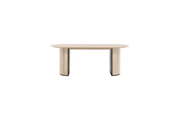 Bianca Matbord 200 cm Ovalt - Beige - Möbler - Bord & matgrupper - Matbord & köksbord