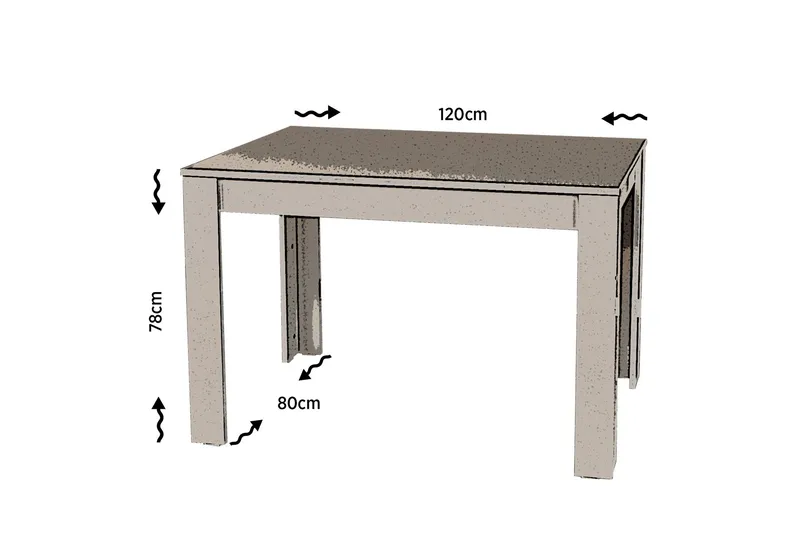 Comfortale Bord - Ek - Möbler - Bord & matgrupper - Matbord & köksbord