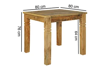 Hanck Matbord 80 cm - Natur - Möbler - Bord & matgrupper - Matbord & köksbord