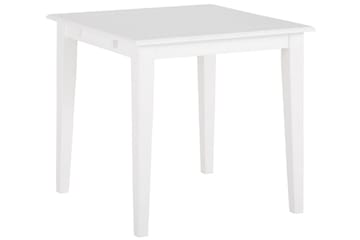 Laios Litet Kvadratiskt Matbord 80 cm i Trä - Vit - Möbler - Bord & matgrupper - Matbord & köksbord