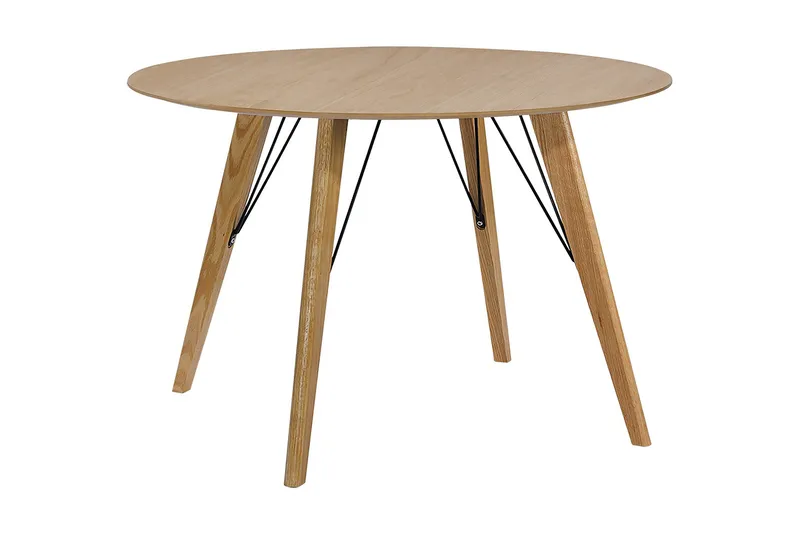 Matbord Helena D100xh75 cm Mdf Med Ekfanér