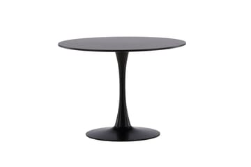 Matbord Venture Home Glade Matbord 100x74 cm Runt Black - Möbler - Bord & matgrupper - Matbord & köksbord
